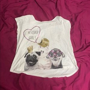 “Squad Goals” puppy shirt